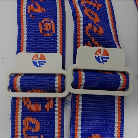 Vintage 80S University of Florida Gators orange and blue suspenders - Picture 5 of 9